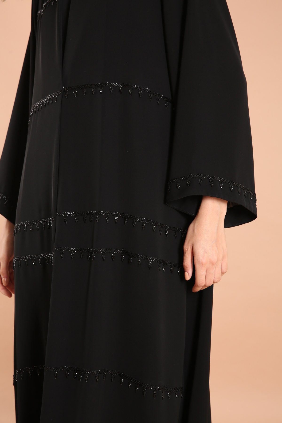 Embellished Crepe Abaya