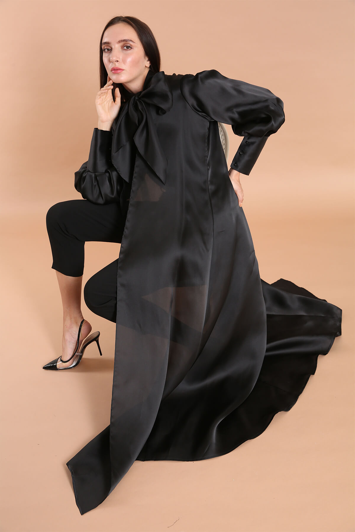 Silk Organza Abaya
