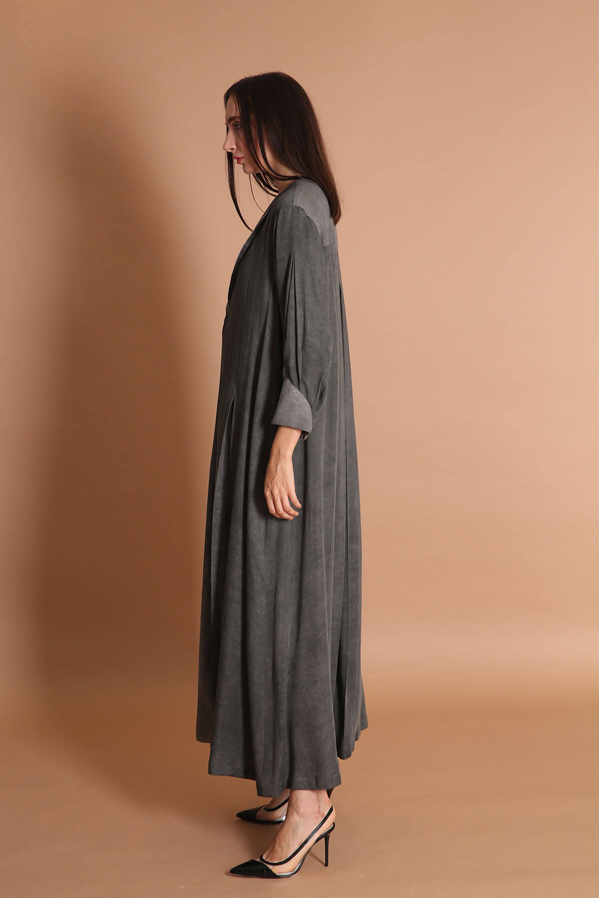 Shaded Crepe Casual Abaya