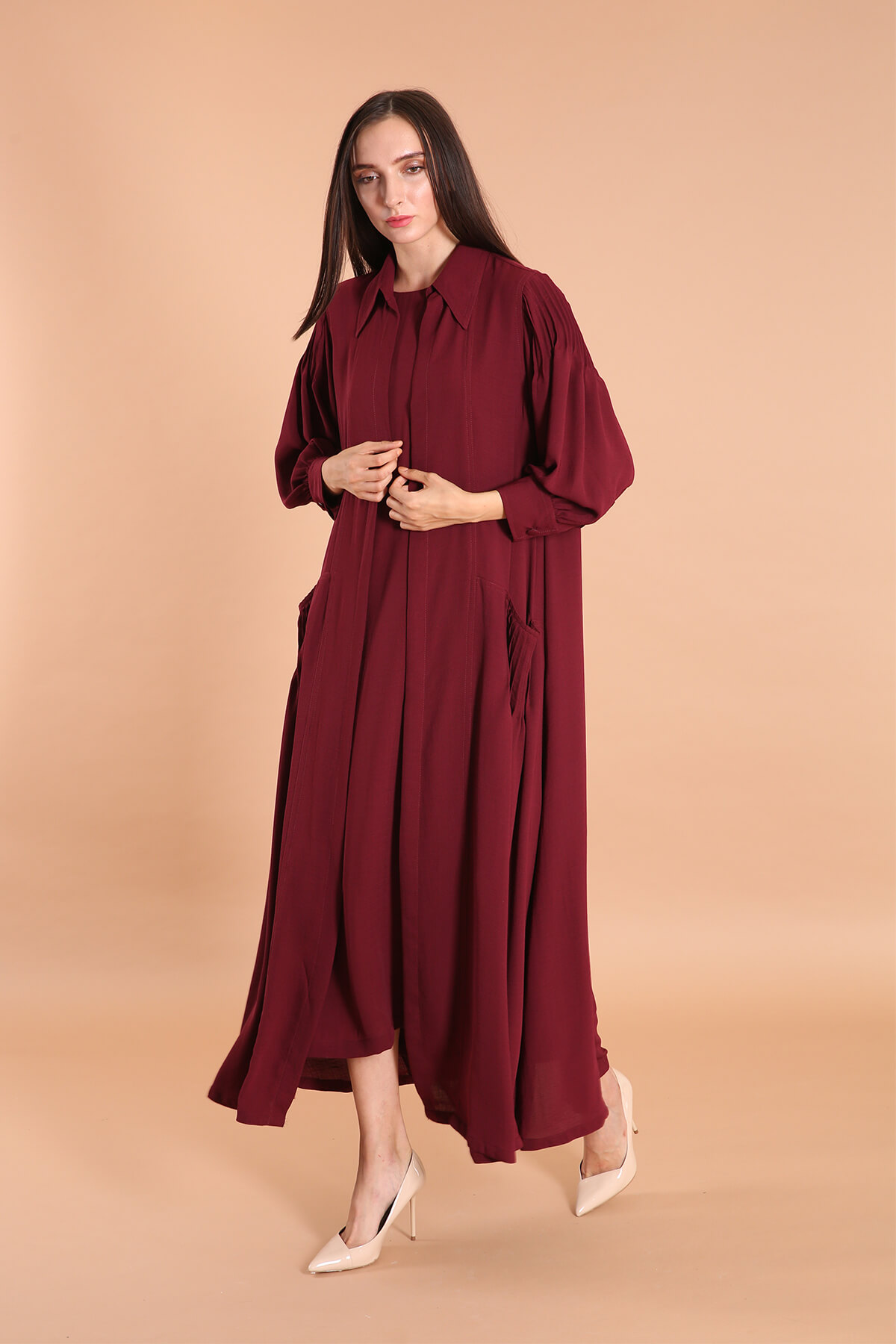 Color Casual Abaya