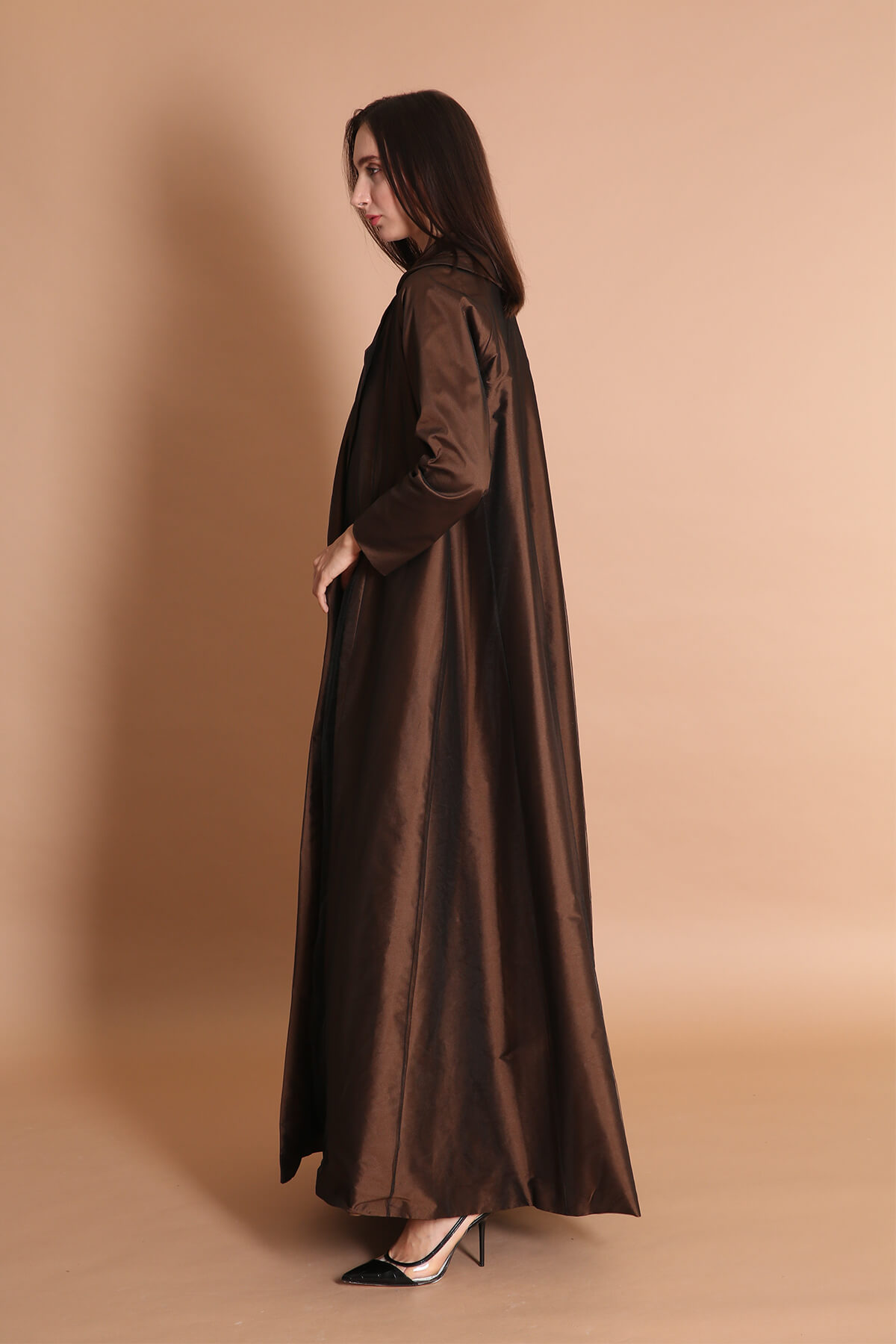 Tulle and Taffeta Abaya